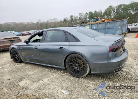 2017 Audi A8 L Quattro z USA, uszkodzony, nr VIN WAU43AFD7HN010366